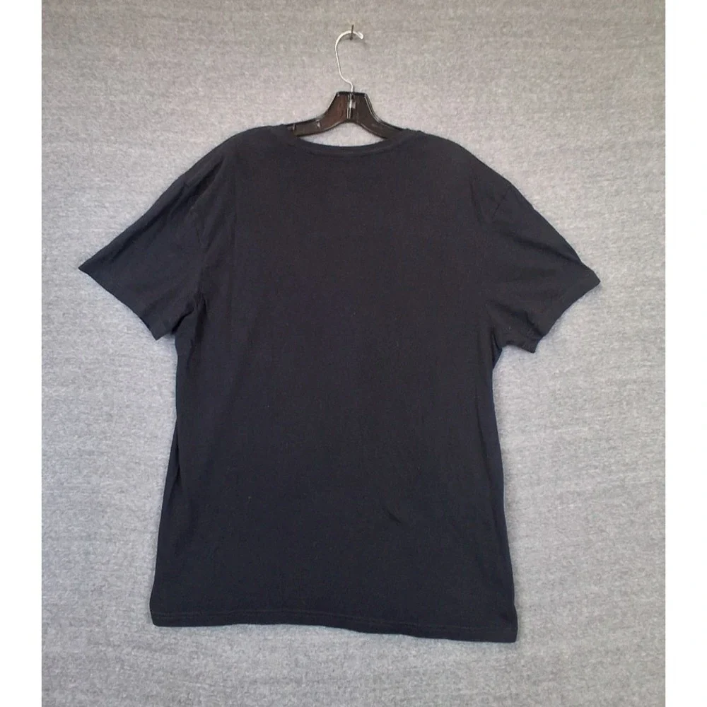 Polo Ralph Lauren Mens Shirt Large‎ Black Small Pony Tee Crew Pullover Preppy
